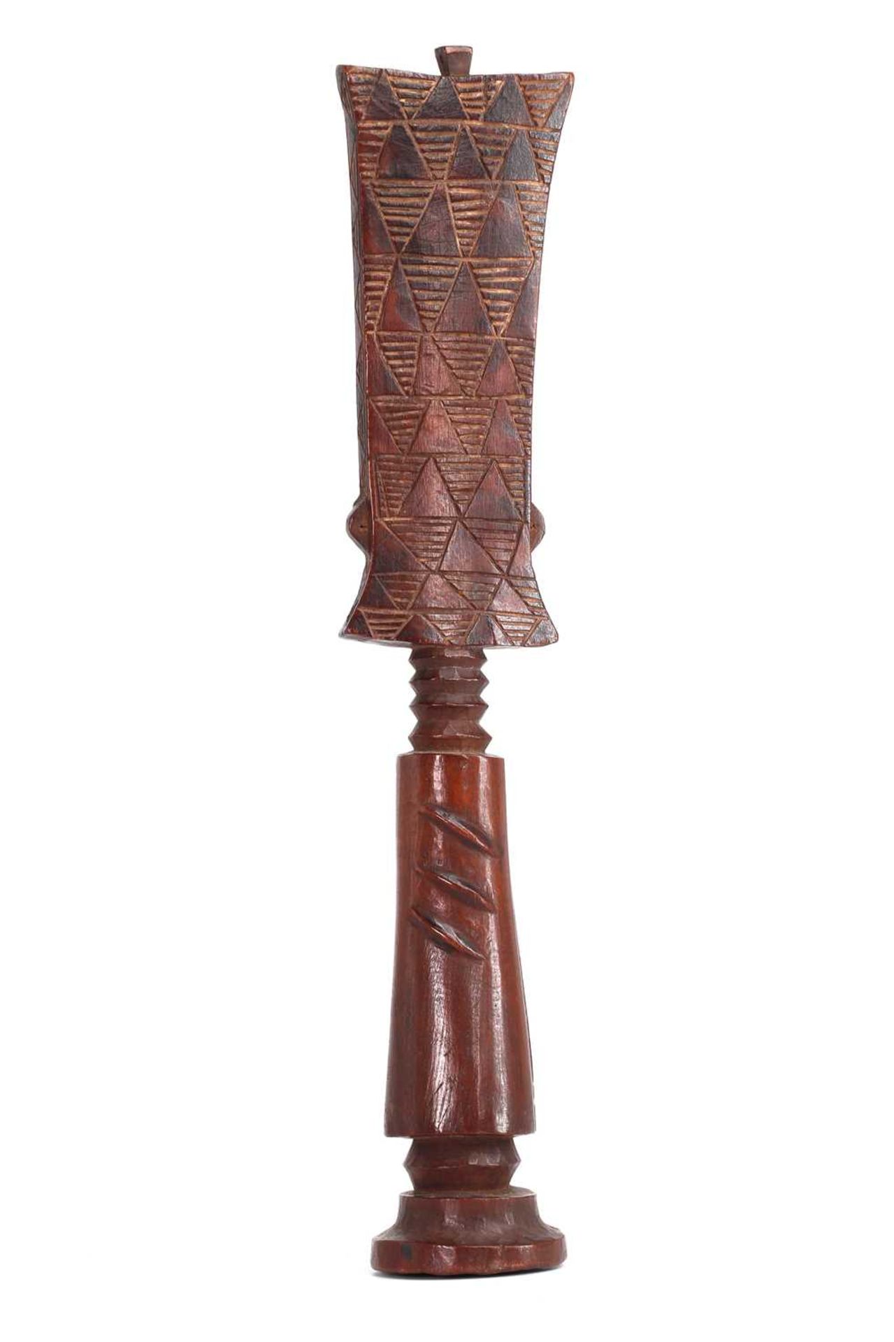 A hardwood female fertility doll or 'akua'ba', - Image 9 of 10