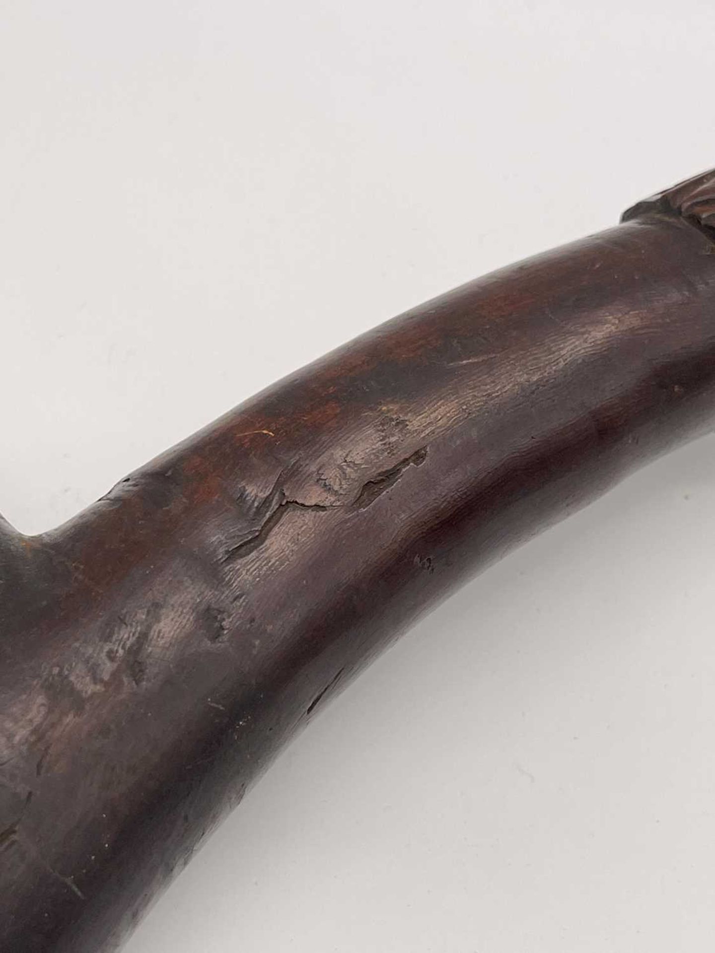 A West African hardwood axe, - Image 12 of 12