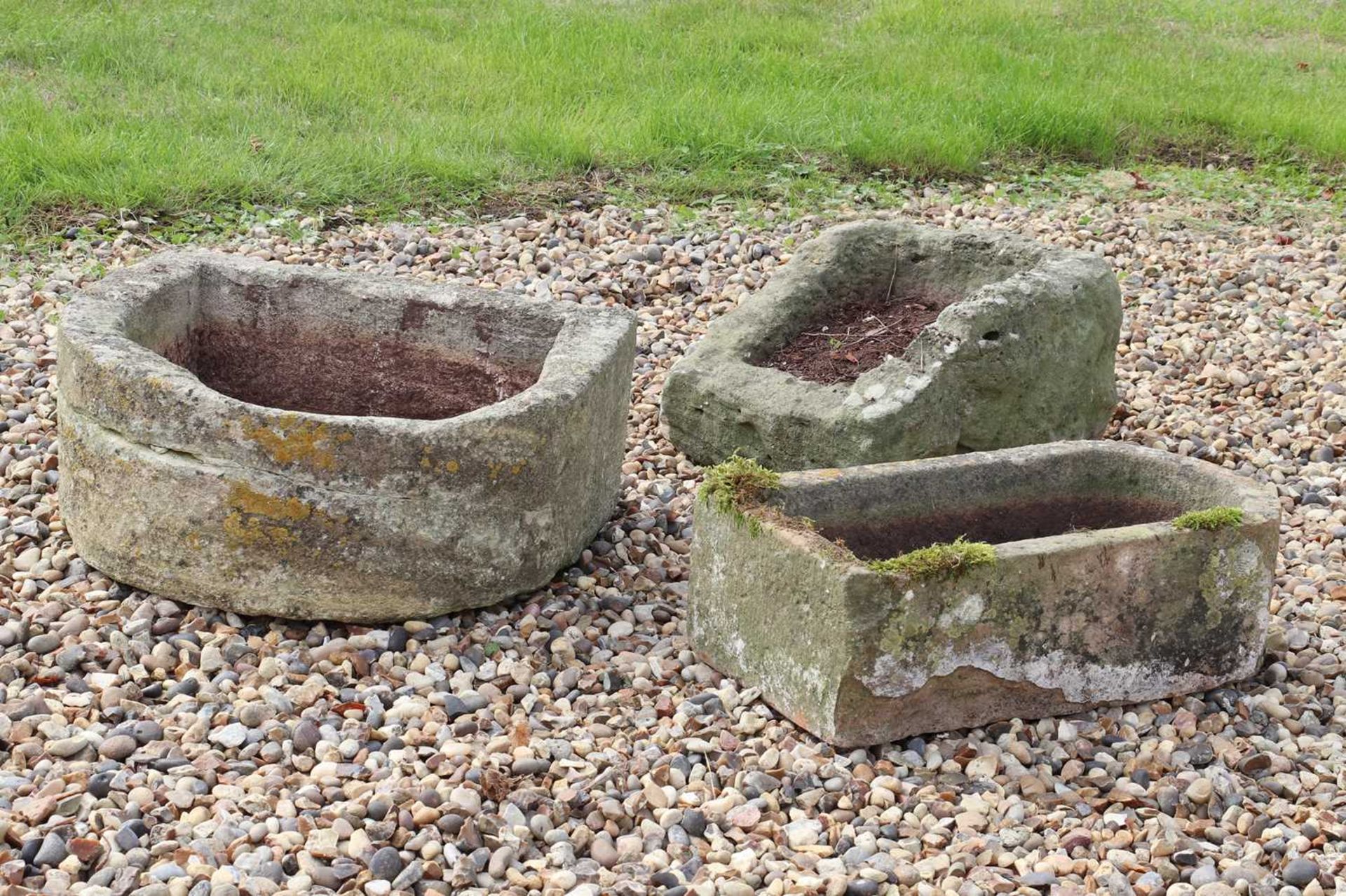 Three stone troughs, - Image 4 of 4