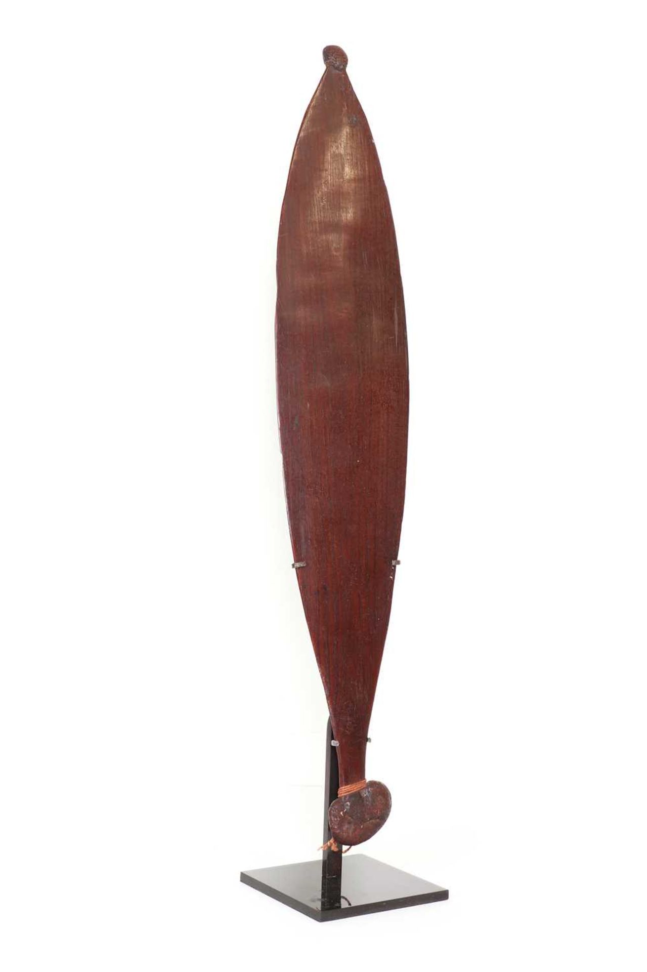 An Australian Aboriginal hardwood spear thrower or 'Meru',