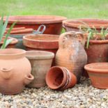 A large group of terracotta wares,