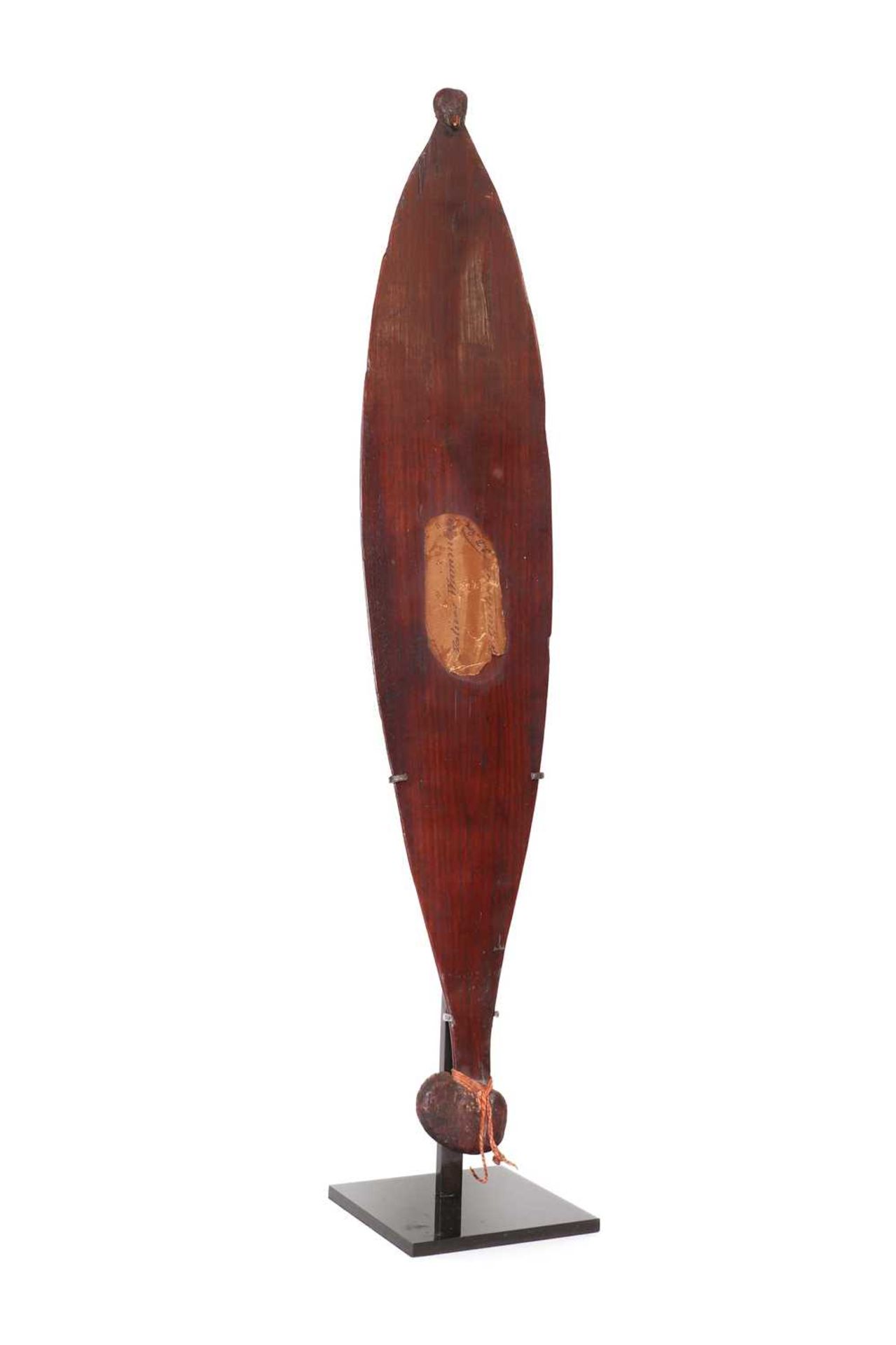 An Australian Aboriginal hardwood spear thrower or 'Meru', - Image 2 of 7
