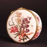 Lord Byron interest: a Staffordshire enamel box,