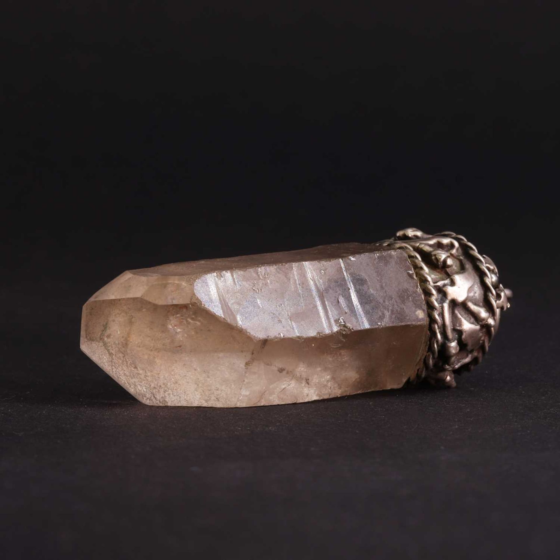 A rock crystal finger or 'charivari',