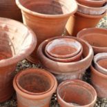 A large group of terracotta wares,