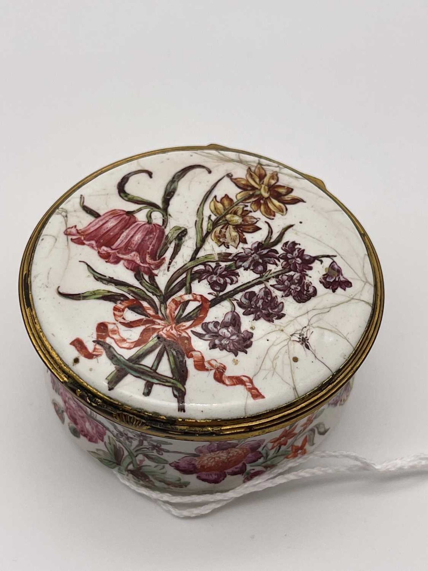 Lord Byron interest: a Staffordshire enamel box, - Image 11 of 15