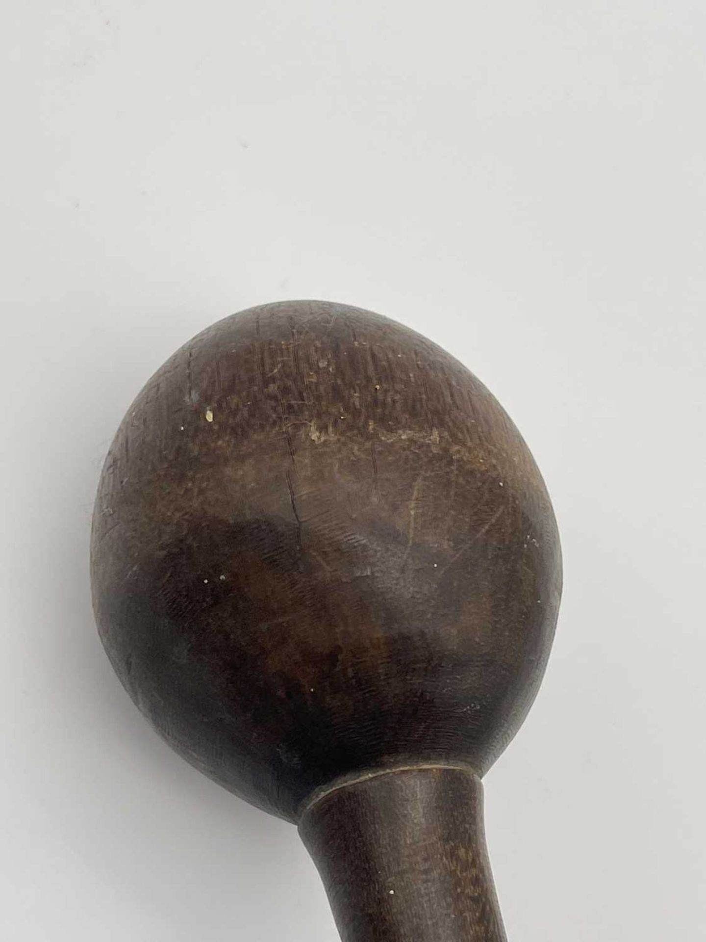 A Zulu ceremonial rhinoceros horn knobkerrie, - Image 10 of 17