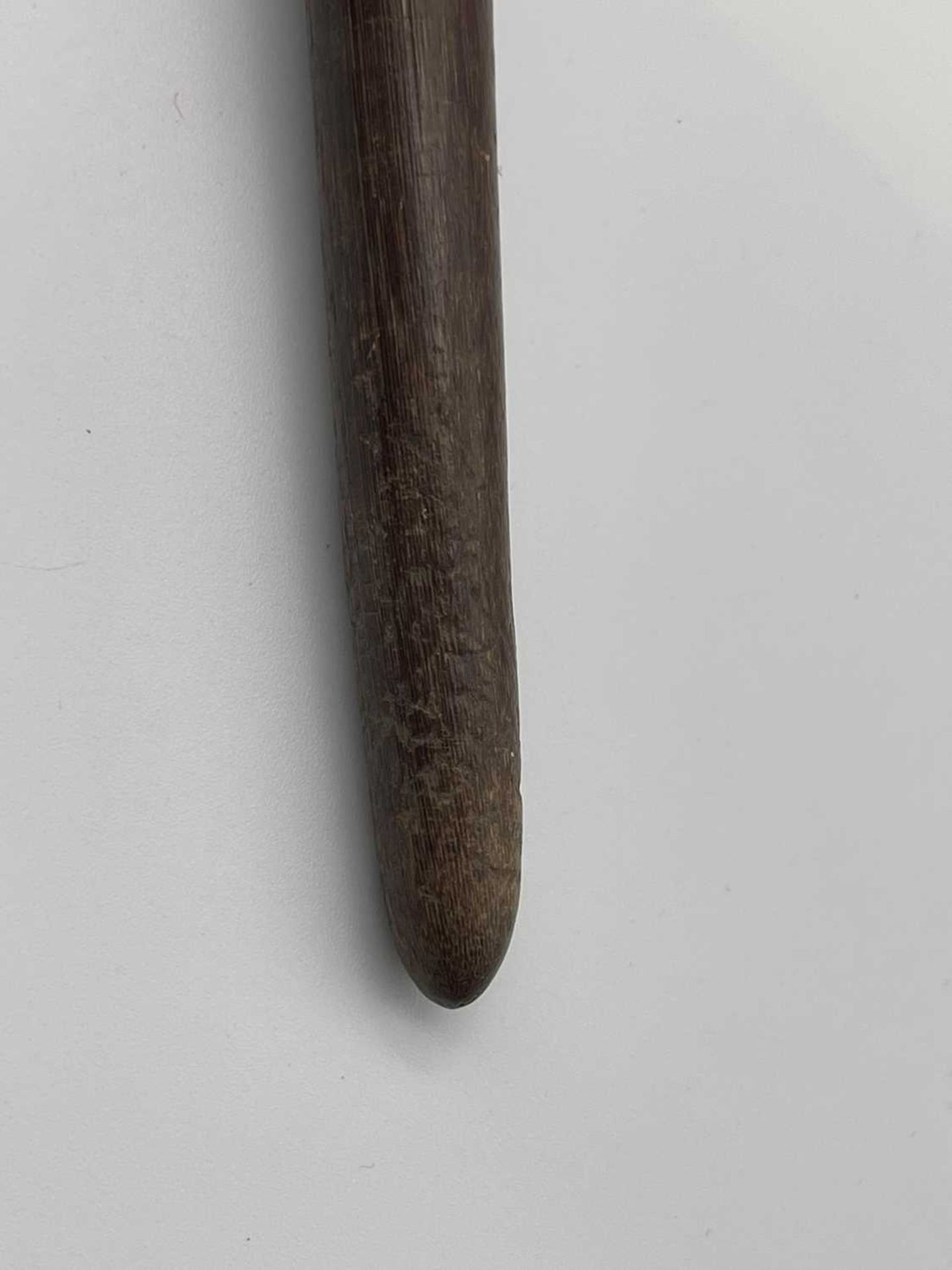 A Zulu ceremonial rhinoceros horn knobkerrie, - Image 14 of 17