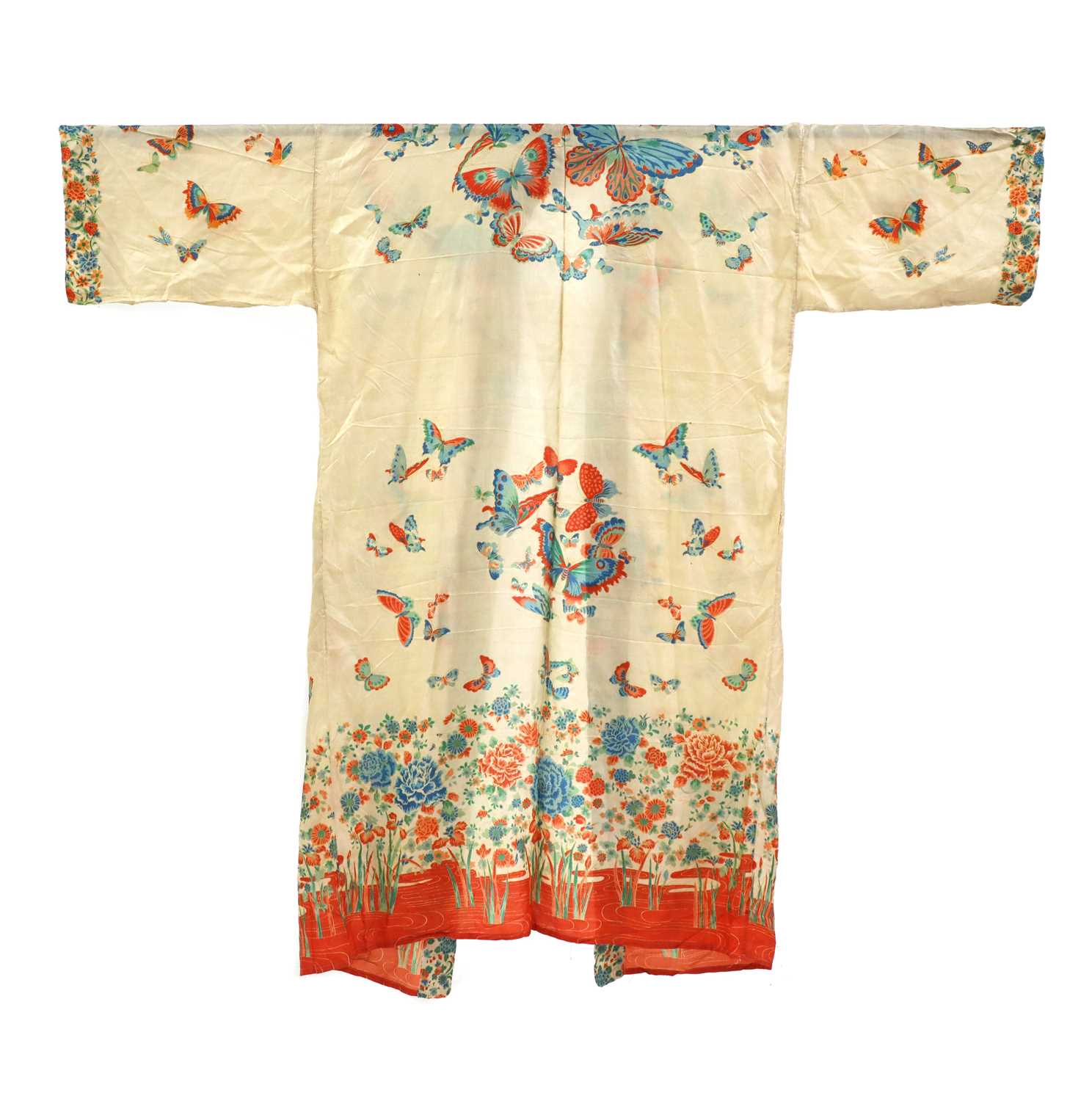 Two silk Japanese kimonos - Image 3 of 29