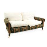 A two seater sofa in the manner of George Smith