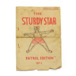 A unique World War II submarine magazine 'The Sturdy Star'