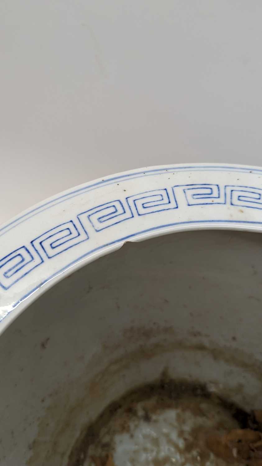 A group of four Chinese blue and white planters - Image 28 of 28