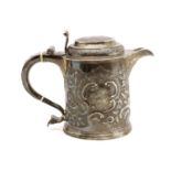 A Queen Anne Britannia silver tankard,