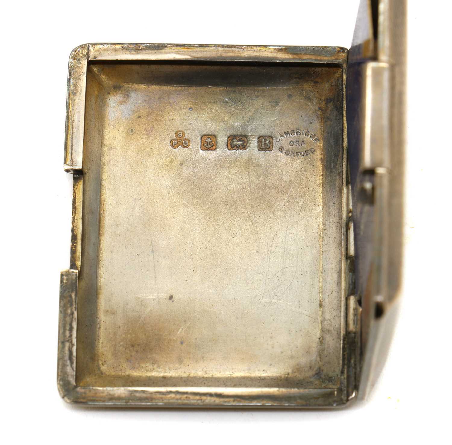 A silver matchbook case, - Image 3 of 4