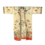 Two silk Japanese kimonos