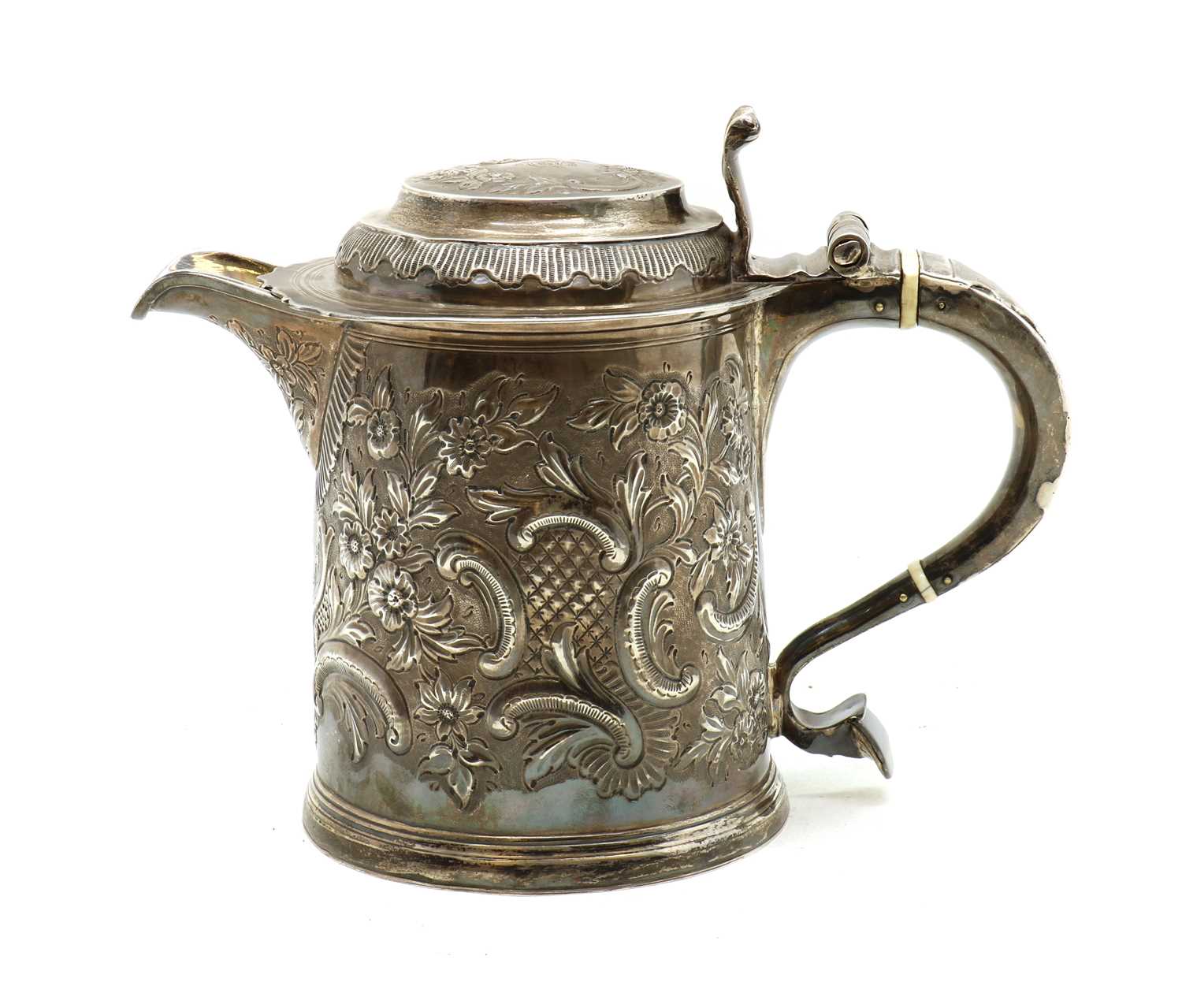 A Queen Anne Britannia silver tankard, - Image 2 of 12