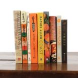 An extensive collection of modern cookery books