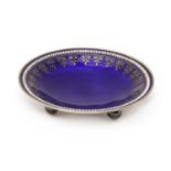 A Norwegian enamel silver dish,