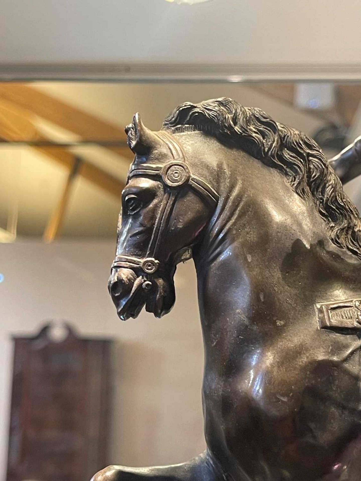 A patinated bronze of Marcus Aurelius, - Image 10 of 11