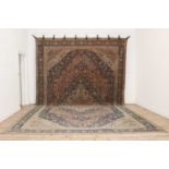 A fine Persian Hadji Jalili wool carpet,