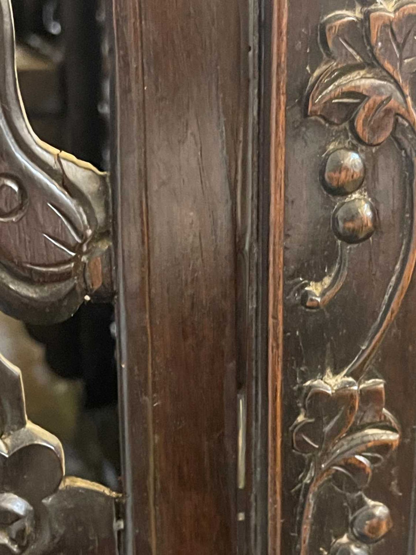 A carved and pierced hardwood cabinet, - Image 33 of 33