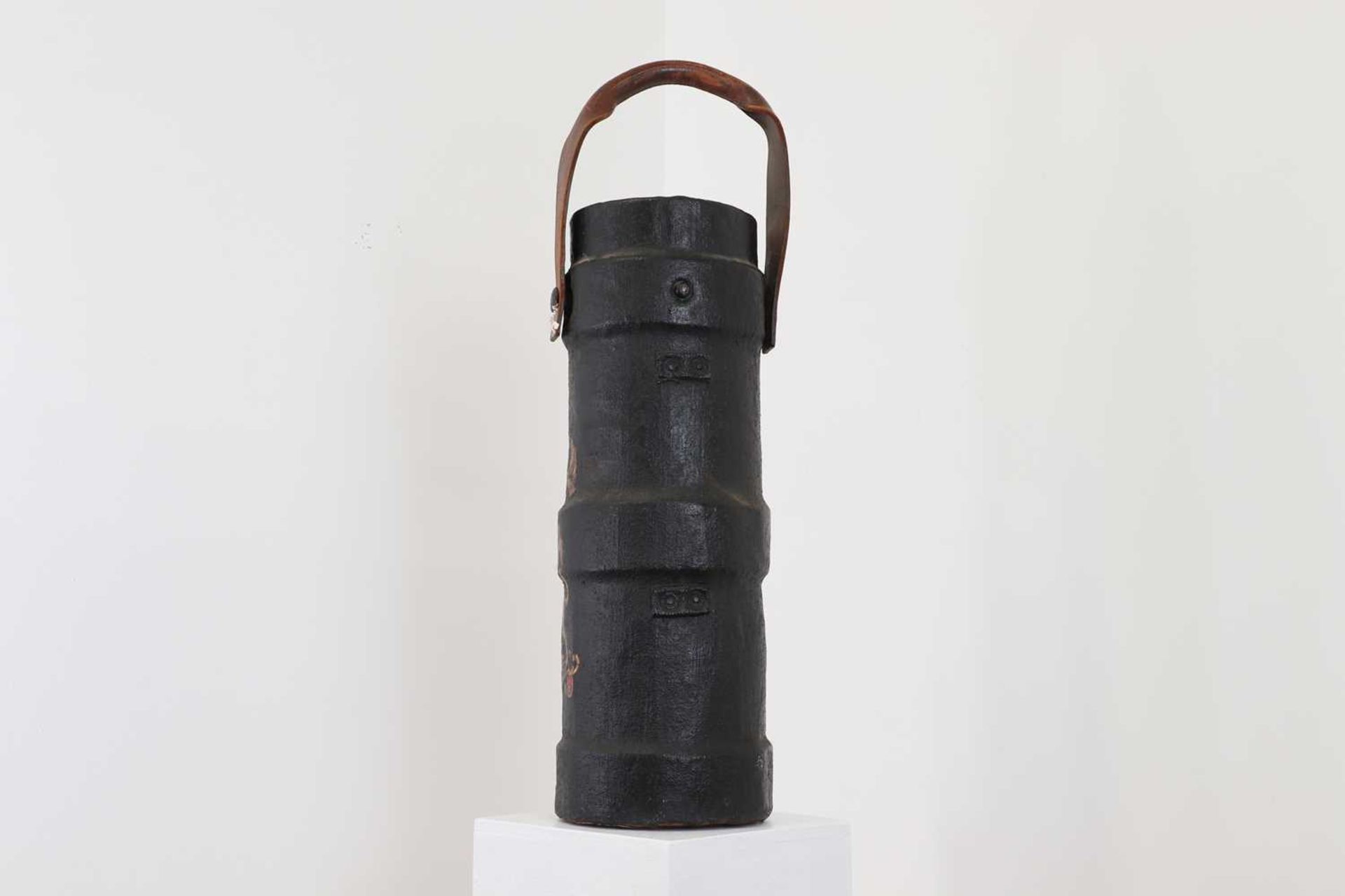 A painted canvas shot carrier, - Image 4 of 6