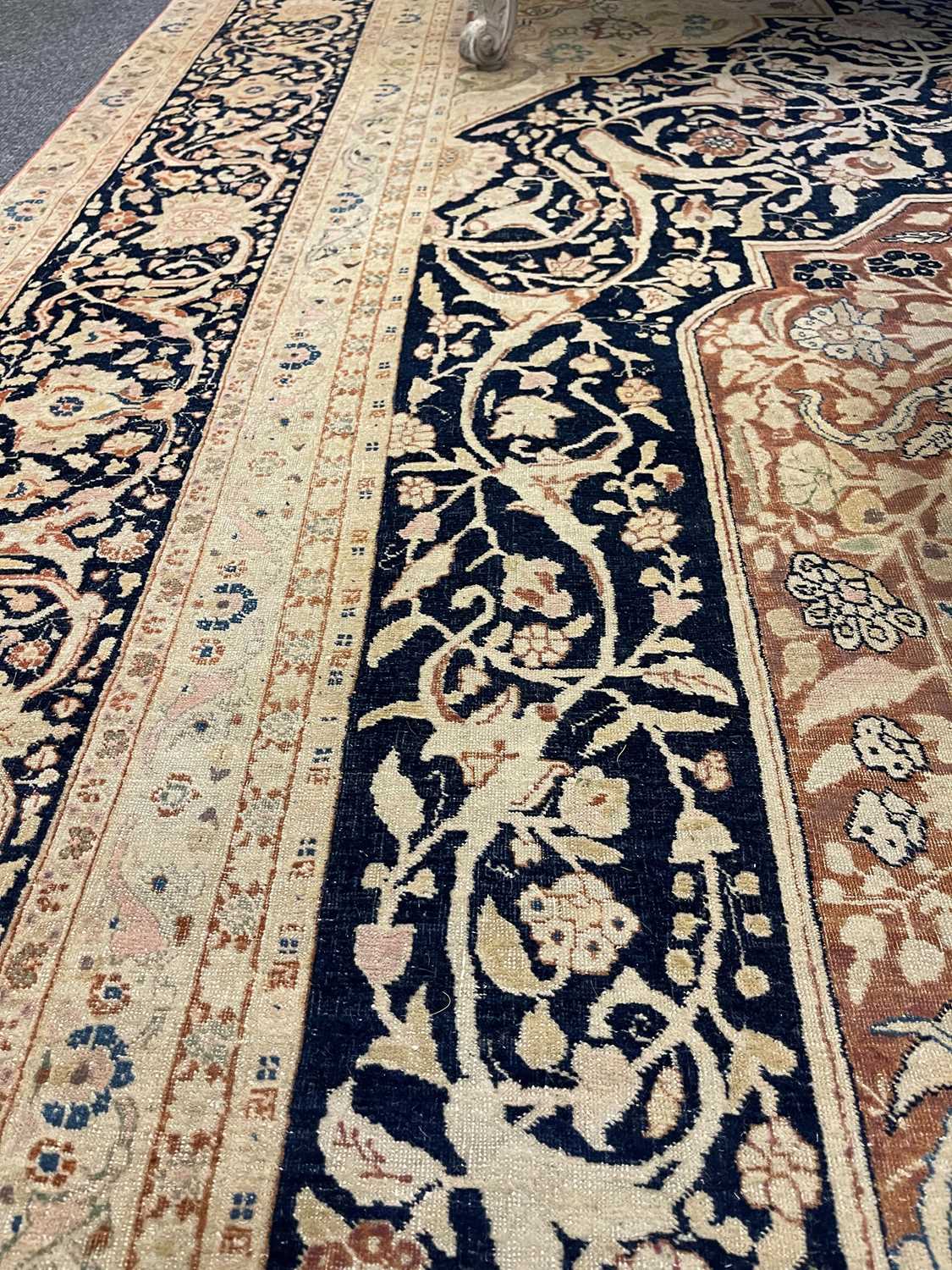 A fine Persian Hadji Jalili wool carpet, - Image 30 of 33