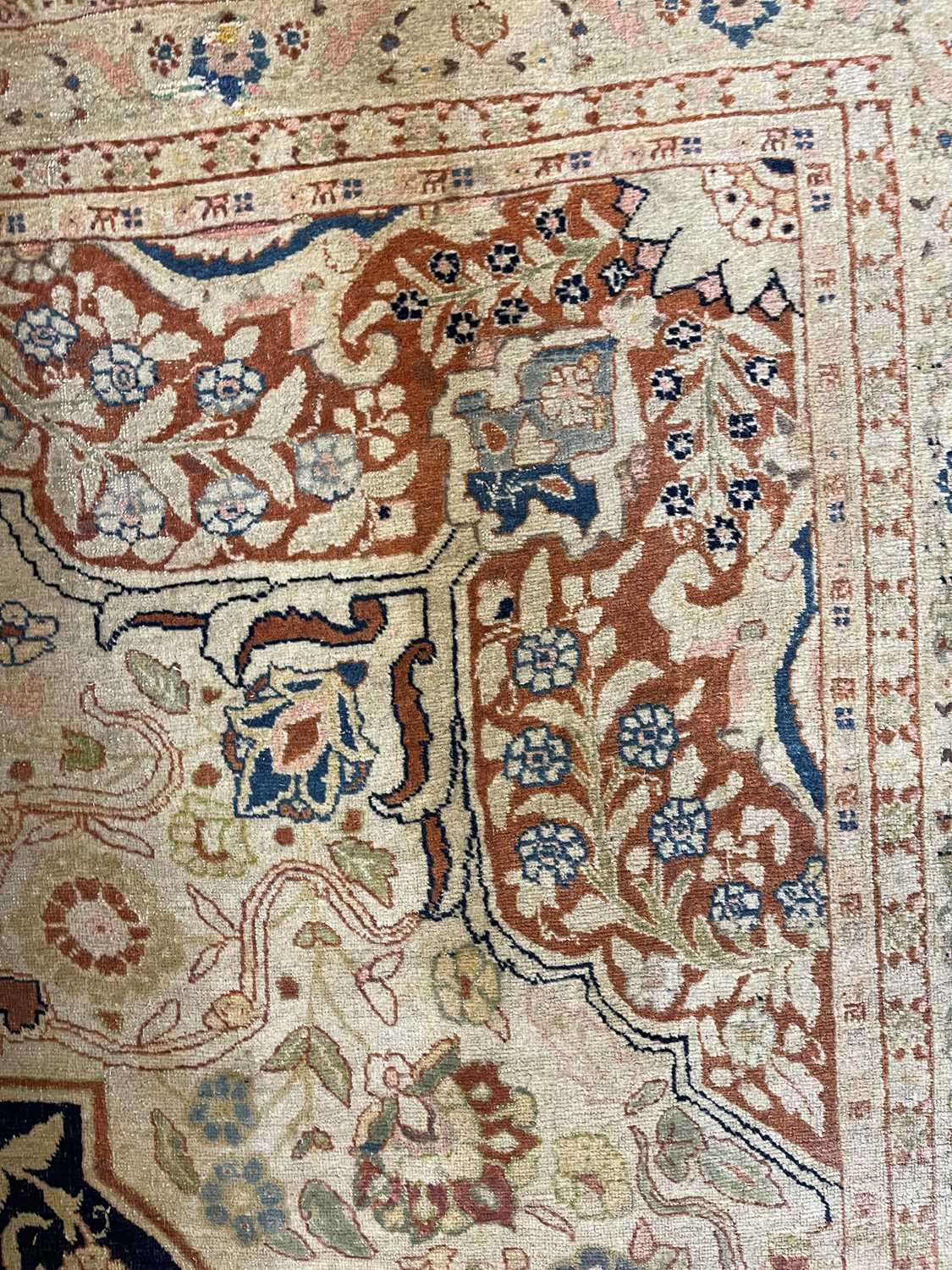 A fine Persian Hadji Jalili wool carpet, - Image 33 of 33