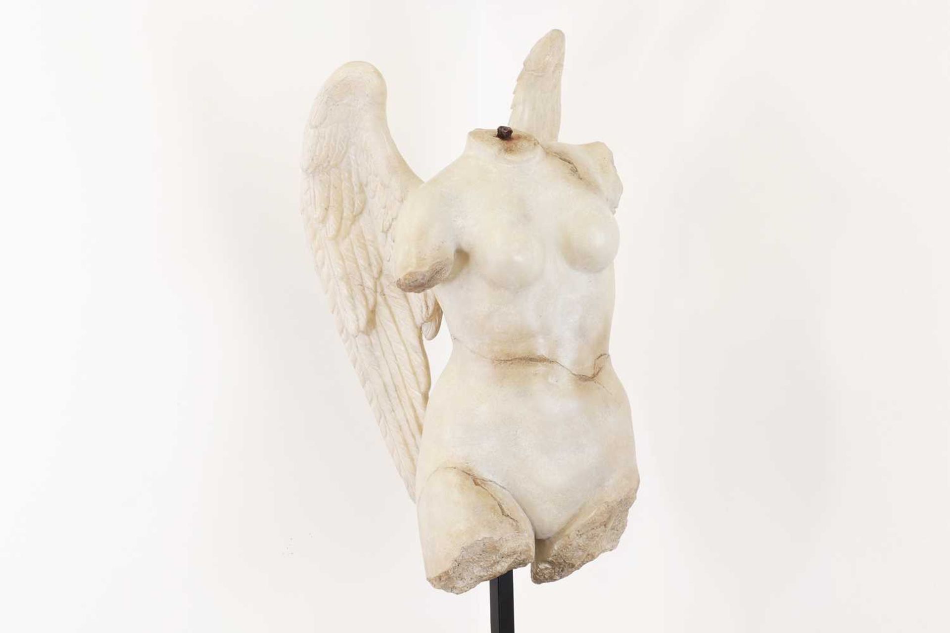 A fibreglass winged torso, - Bild 3 aus 7