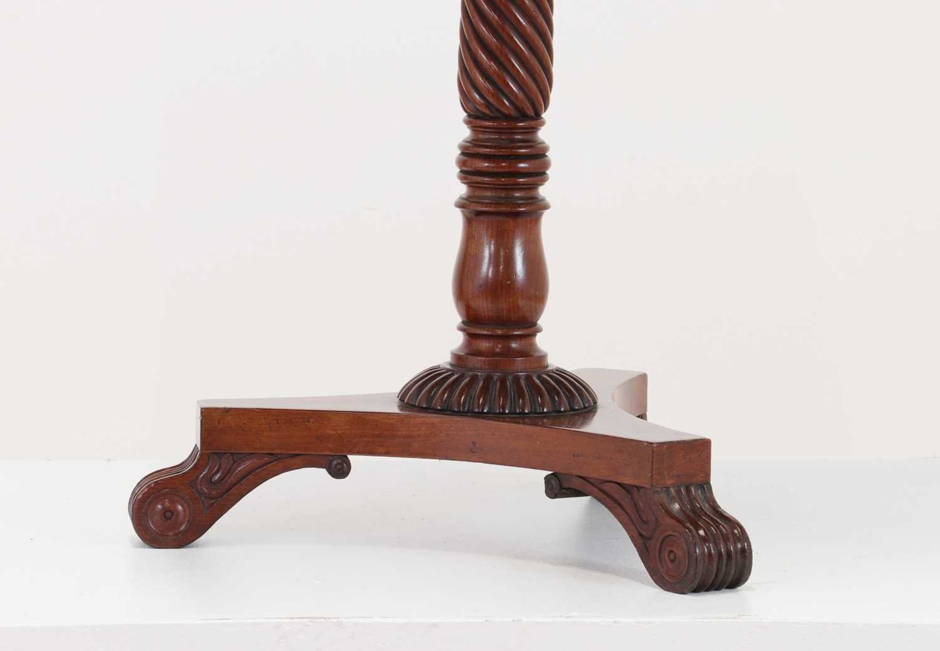 A George IV mahogany occasional table, - Image 4 of 4