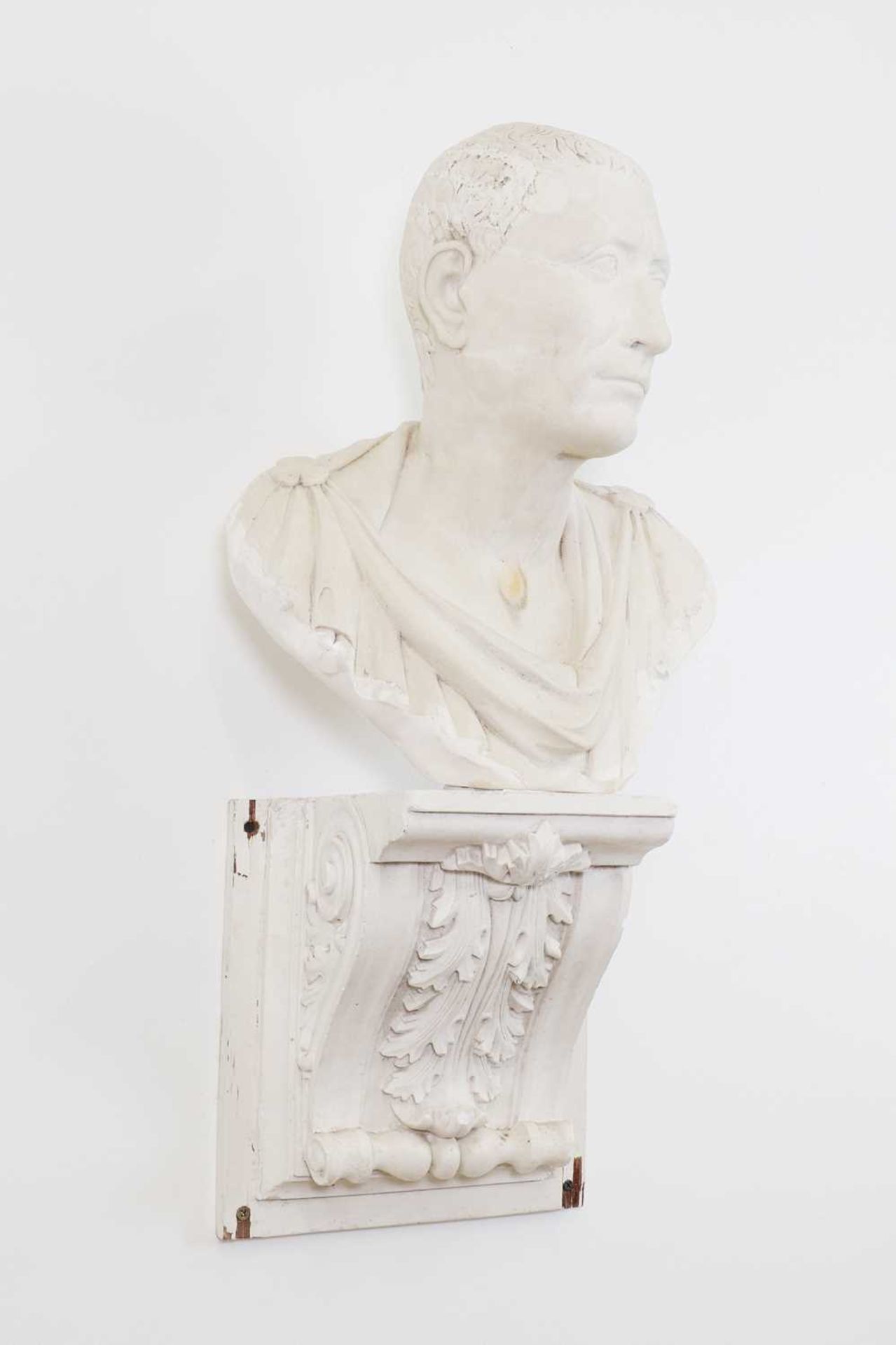 A plaster portrait bust, - Image 4 of 5
