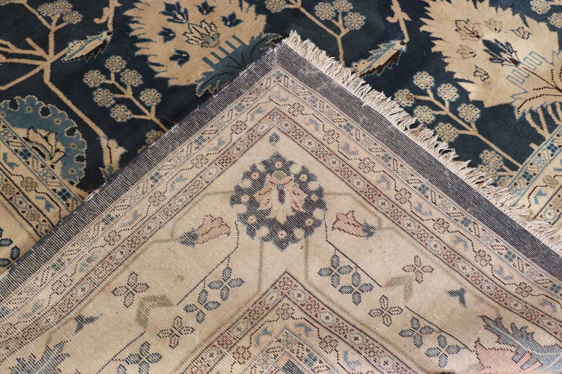 A Persian Heriz wool carpet, - Image 3 of 3