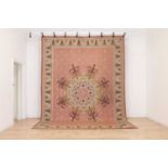 A Savonnerie pattern Aubusson carpet,