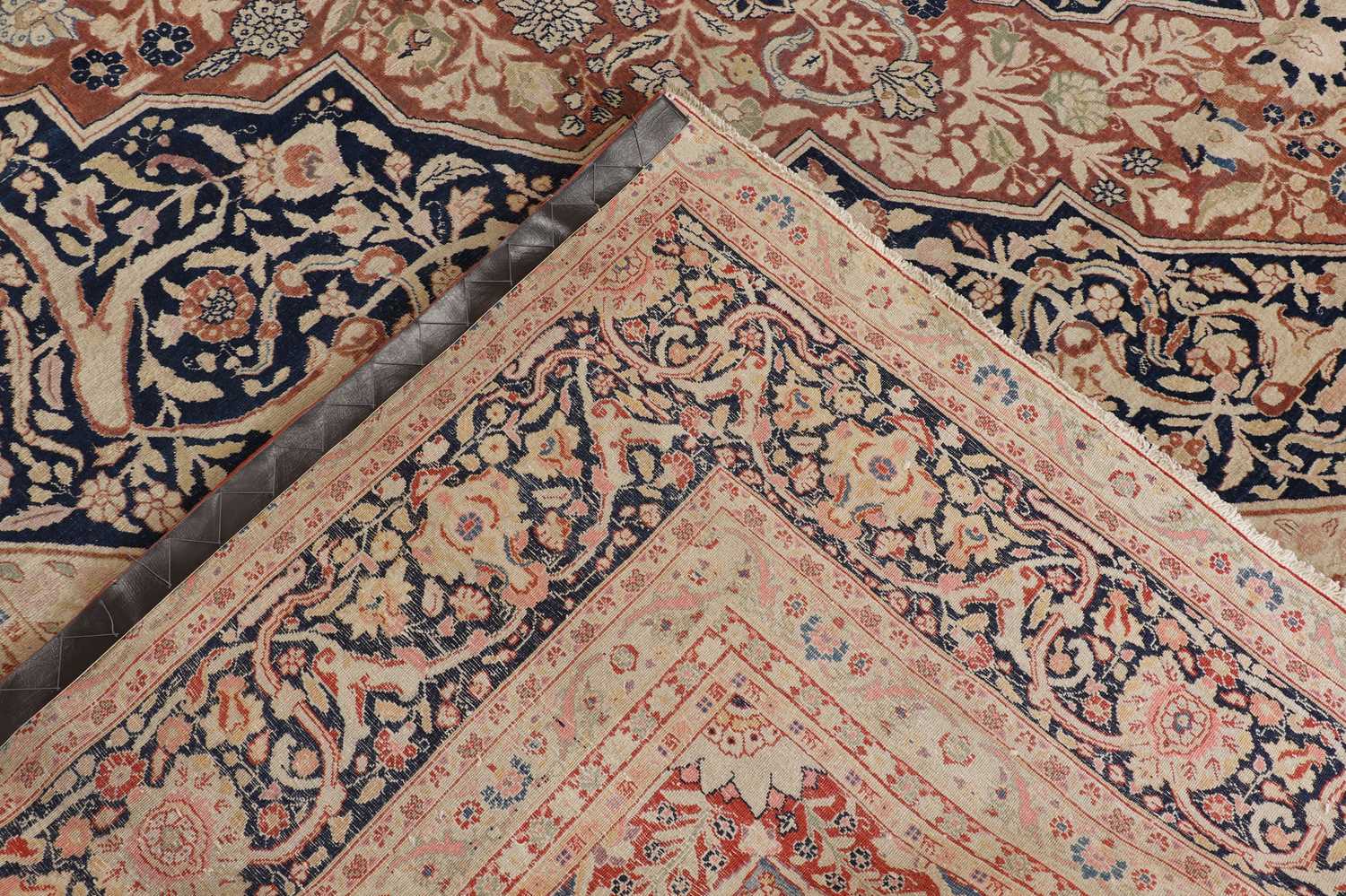 A fine Persian Hadji Jalili wool carpet, - Image 5 of 33