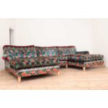 A large George Smith 'Elverdon' modular sofa,