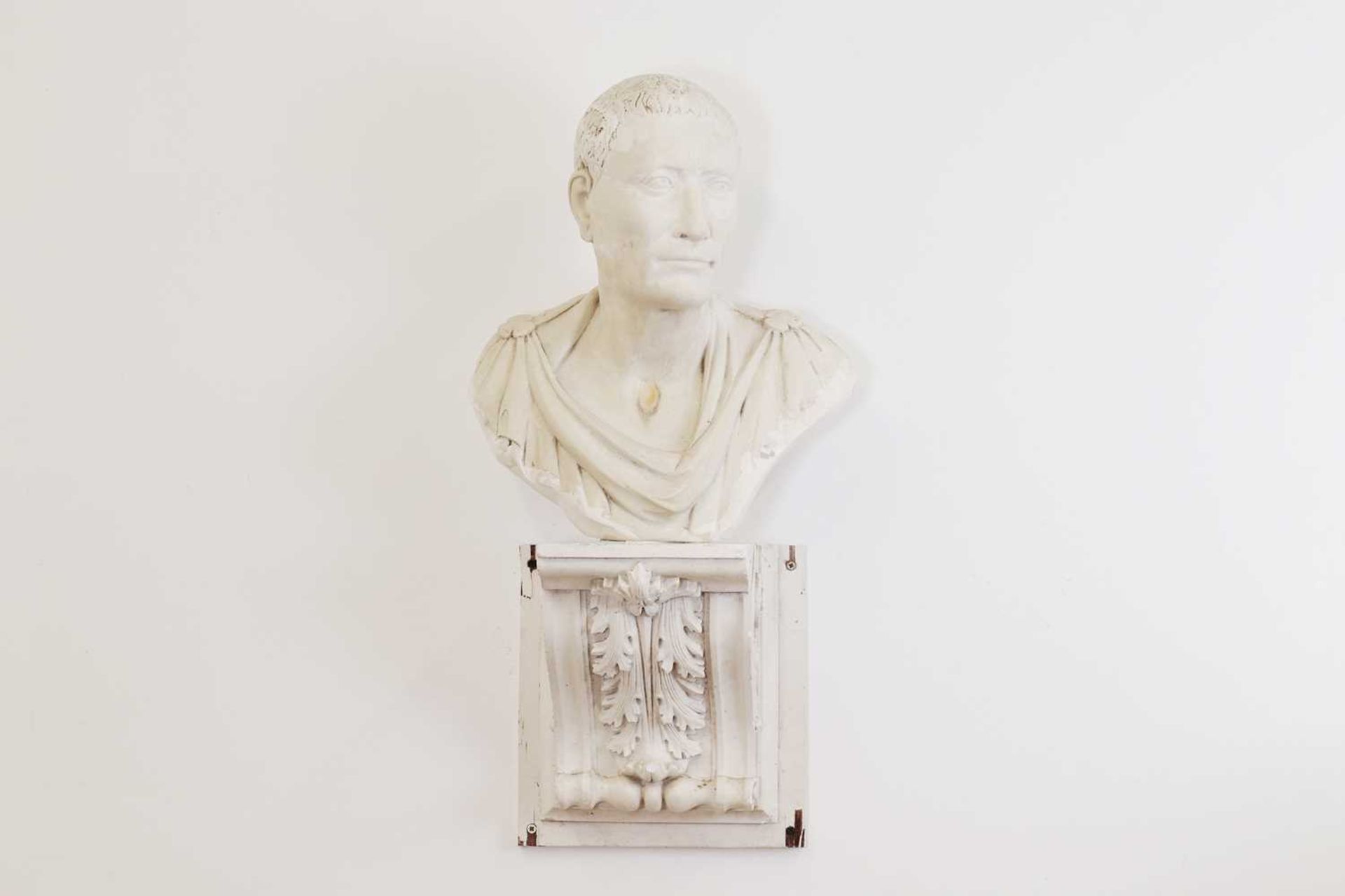 A plaster portrait bust, - Image 2 of 5