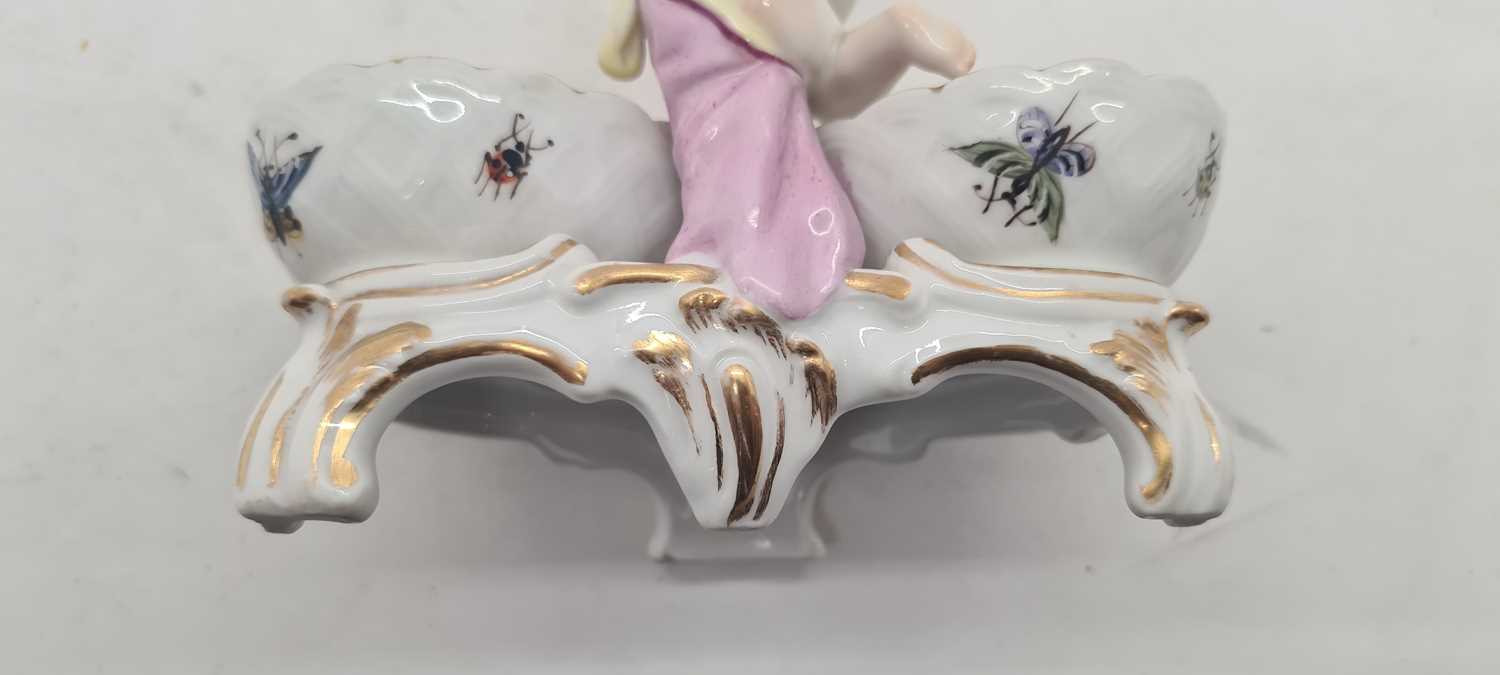 A Meissen porcelain cream jug, - Image 26 of 45