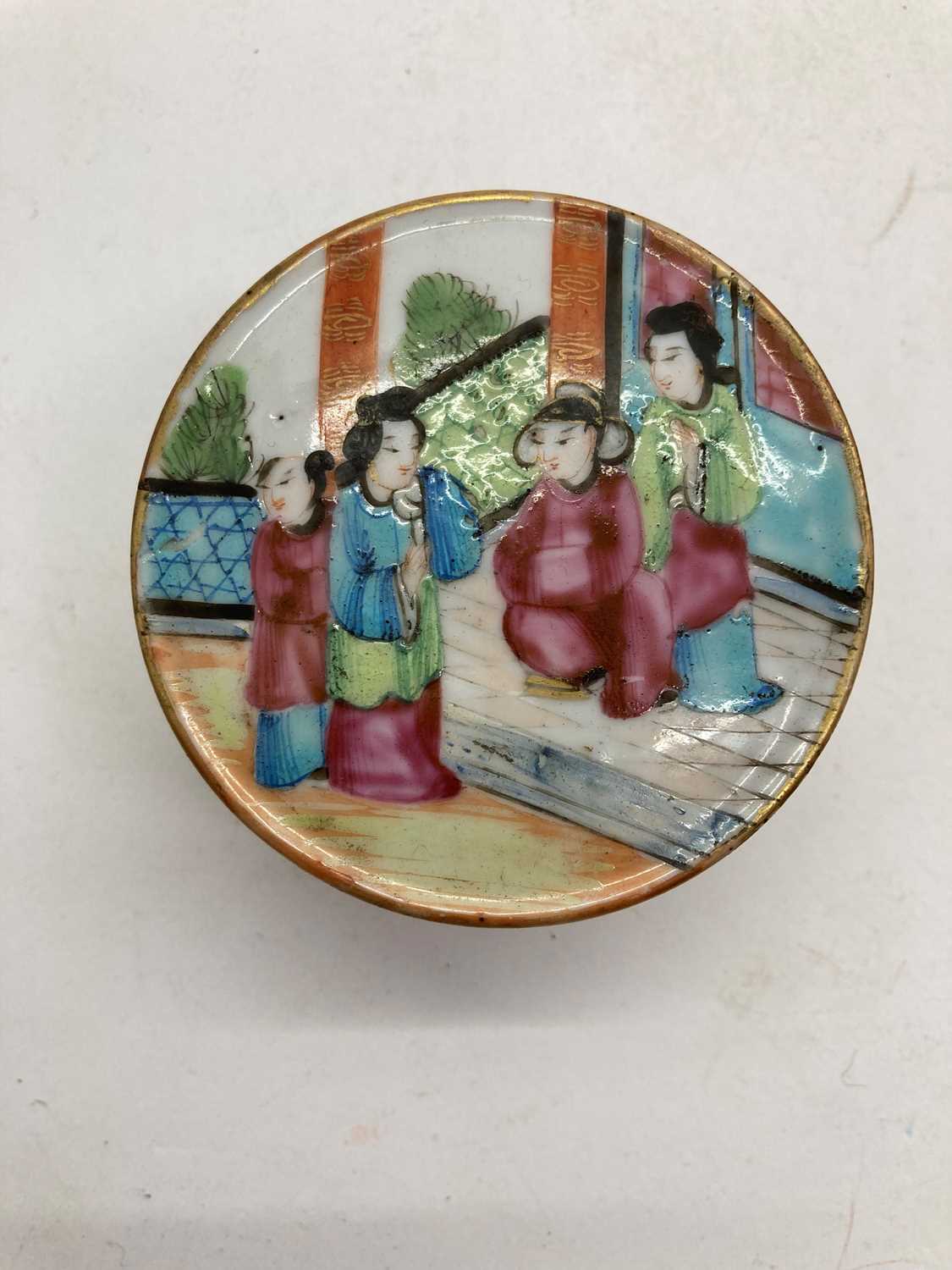 A collection of Chinese Canton famille rose porcelain, - Image 10 of 37