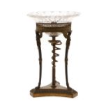 A French Empire candlestick,