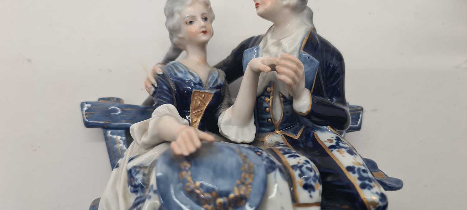 A Meissen porcelain cream jug, - Image 39 of 45