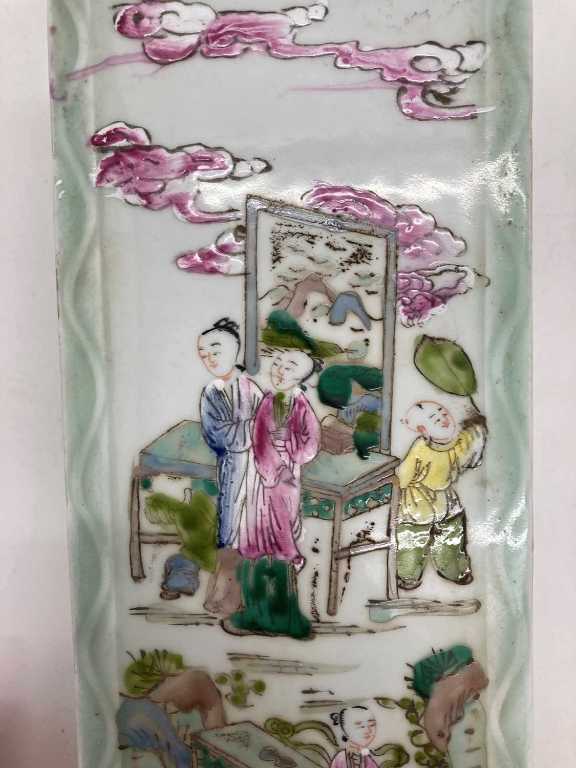 Three pairs of Chinese famille rose vases, - Image 118 of 136