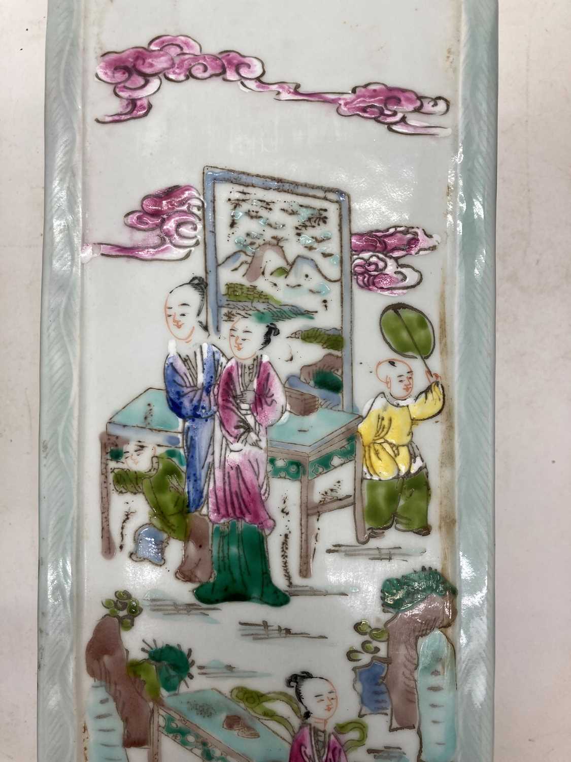 Three pairs of Chinese famille rose vases, - Image 110 of 136