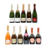 A selection of champagnes