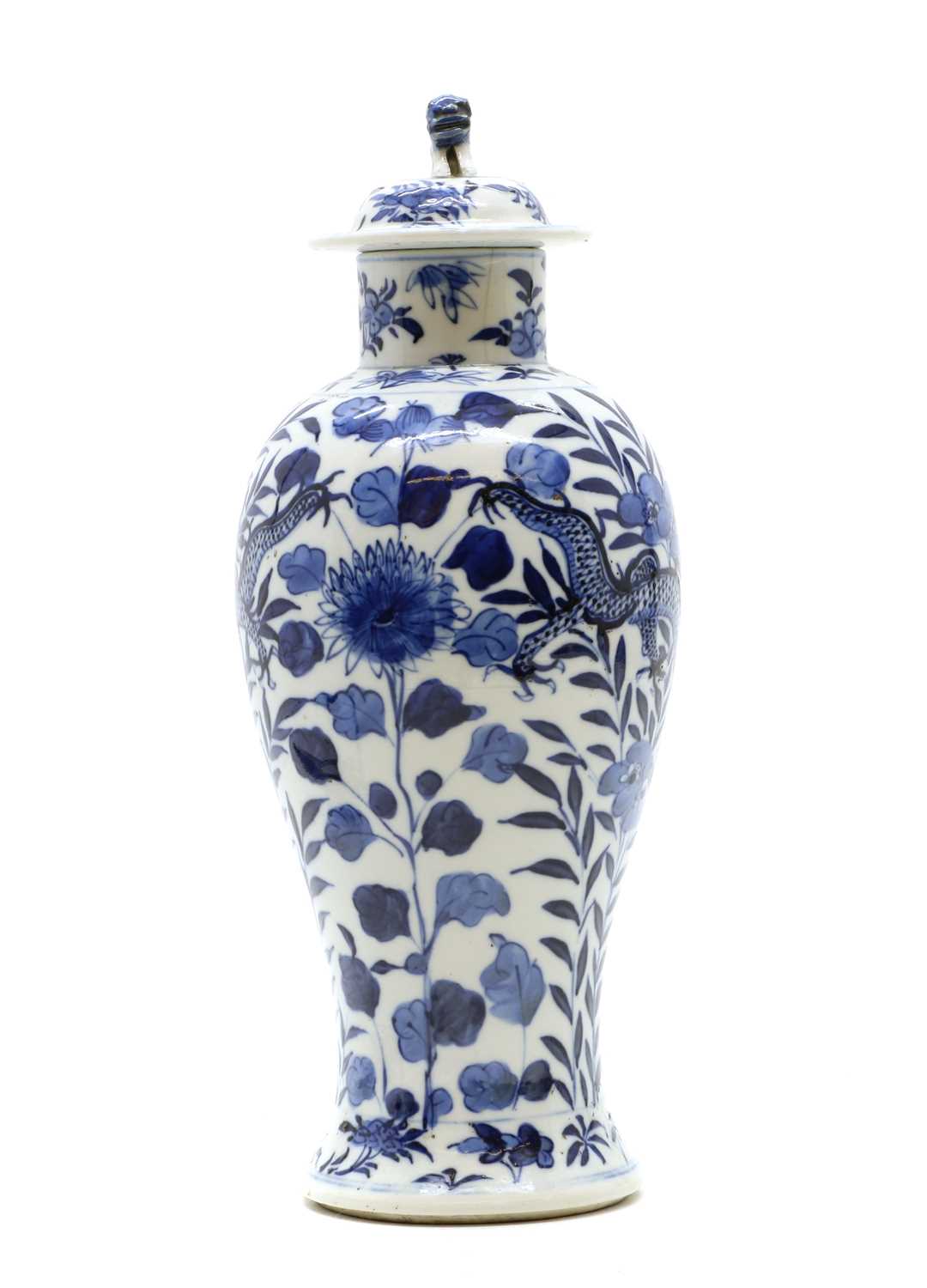 A Chinese blue and white porcelain vase, - Image 2 of 42