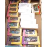 21 boxed models comprising 12 x Matchbox, 2 x Models of Days Gone (Lledo) and 7 others by Lledo