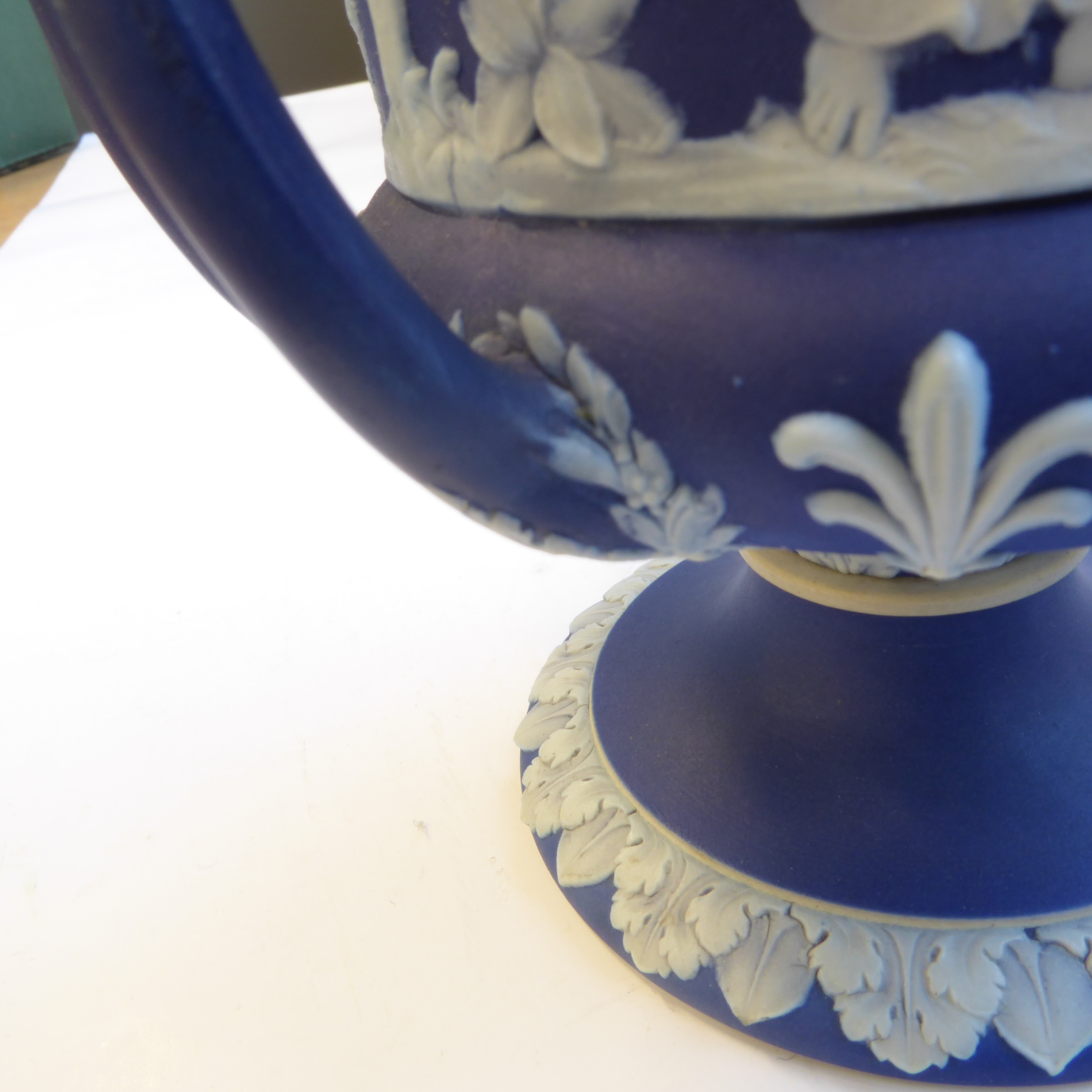 Various 19th / early 20th century Wedgwood Jasperware in typical neo-classical style with applied - Image 20 of 24