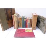Eighteen books on hunting and racing, including first editions,: Saddle and Sirloin or English