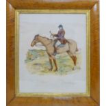 ARTHUR GEORGE FOTHERGILL  –  a colour print, 'A Bit of Old Yorkshire', with blind stamp and