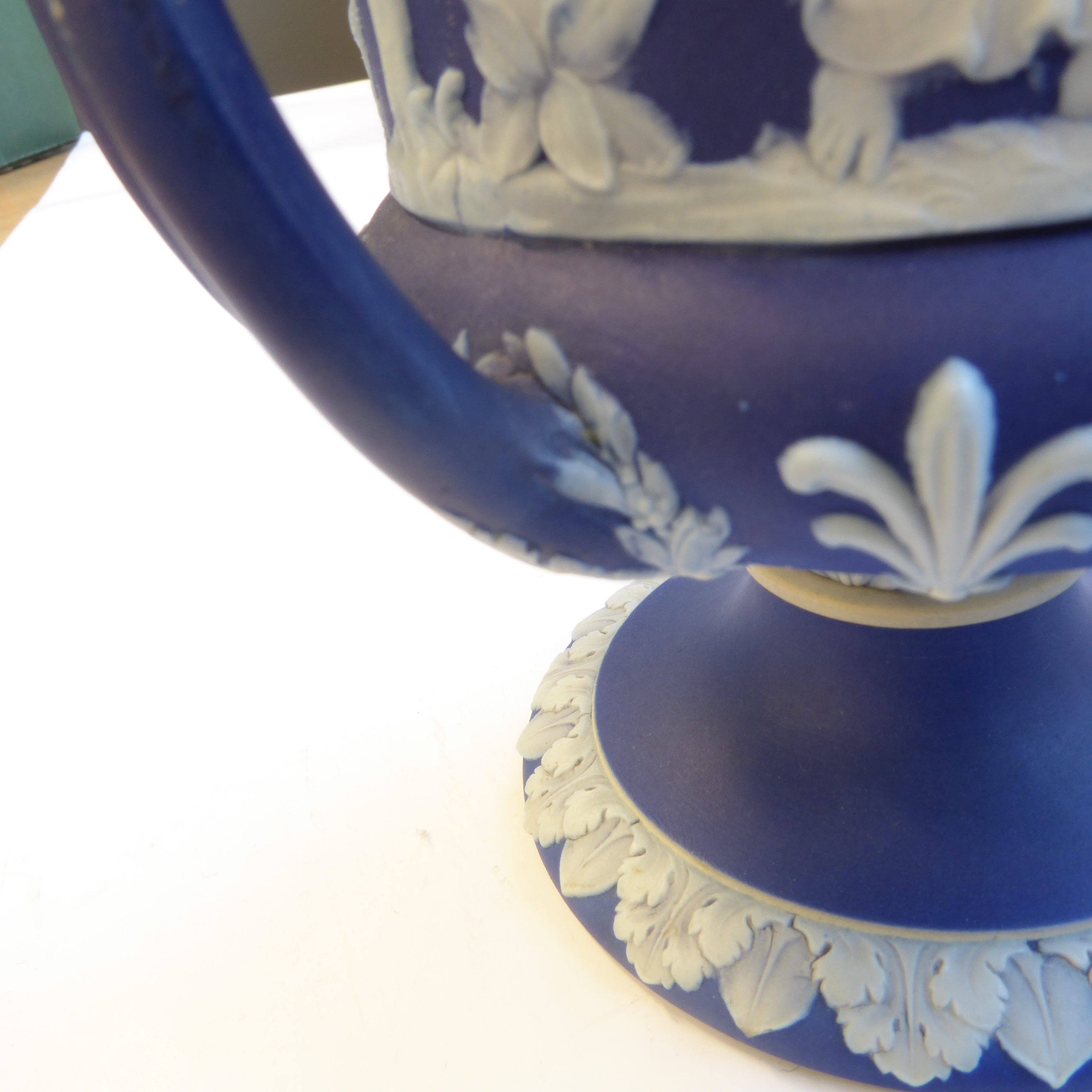 Various 19th / early 20th century Wedgwood Jasperware in typical neo-classical style with applied - Image 21 of 24