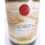 7 bottles of Châteauneuf-du-Pape 2001 - E. Guigal Château d'Ampuis